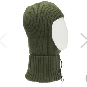 🔥SALE🔥 NWT$215 Reebok x Victoria Beckham Logo Wool Cashmere Beanie Balaclava